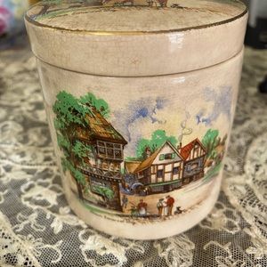 Antique English Oxford Marmalade Jar Sandland  Ware see Markings